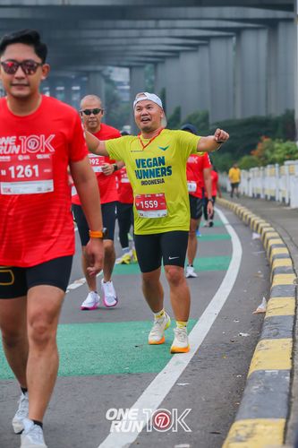 Race photo from ONE RUN 10K 2025