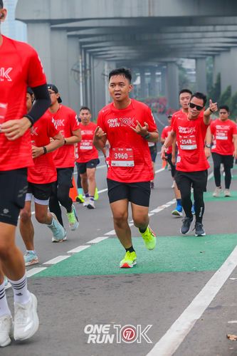 Race photo from ONE RUN 10K 2025