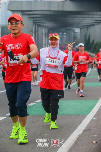 Race photo from ONE RUN 10K 2025