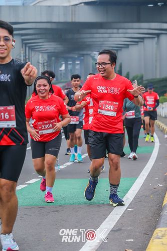 Race photo from ONE RUN 10K 2025