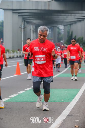 Race photo from ONE RUN 10K 2025