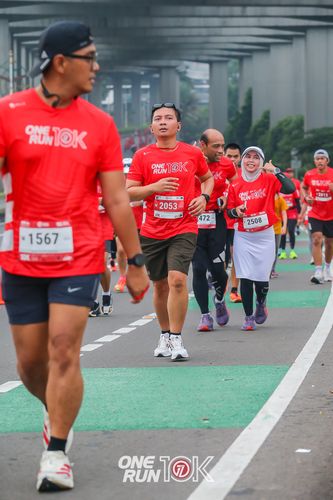 Race photo from ONE RUN 10K 2025