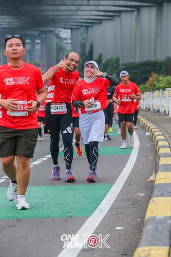 Race photo from ONE RUN 10K 2025