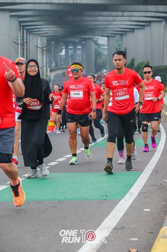 Race photo from ONE RUN 10K 2025