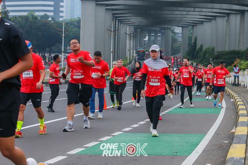 Race photo from ONE RUN 10K 2025