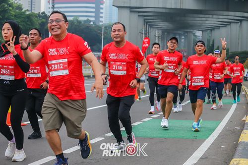 Race photo from ONE RUN 10K 2025