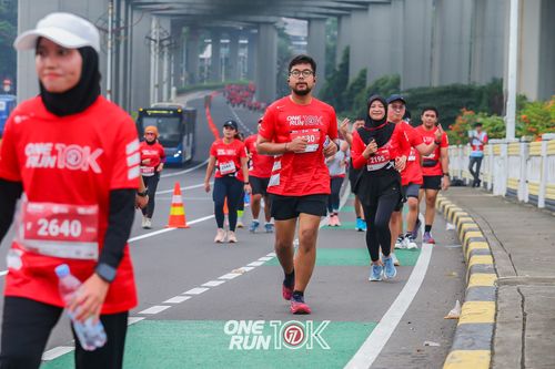 Race photo from ONE RUN 10K 2025