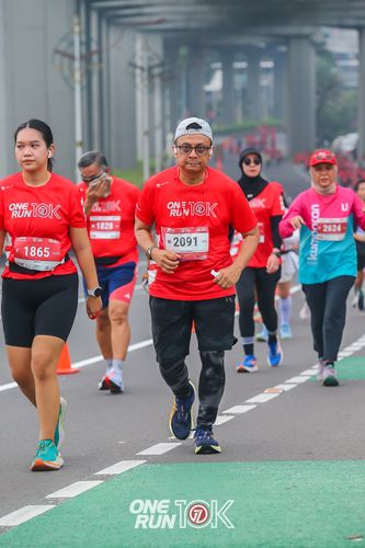Race photo from ONE RUN 10K 2025