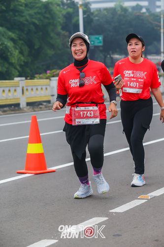 Race photo from ONE RUN 10K 2025