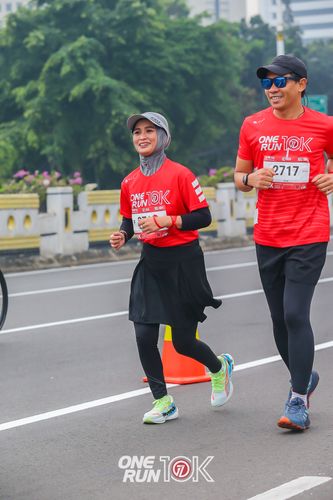 Race photo from ONE RUN 10K 2025