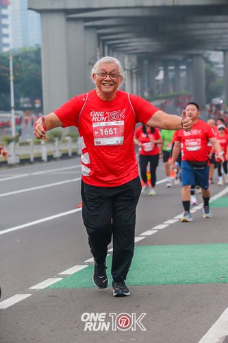 Race photo from ONE RUN 10K 2025
