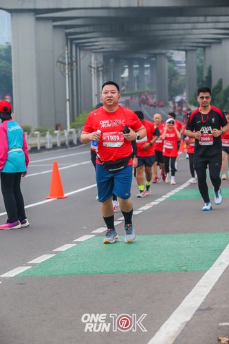 Race photo from ONE RUN 10K 2025