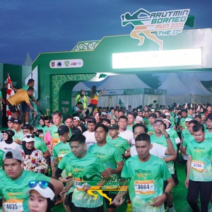 Race photo from ARUTMIN BORNEO RUN 2025