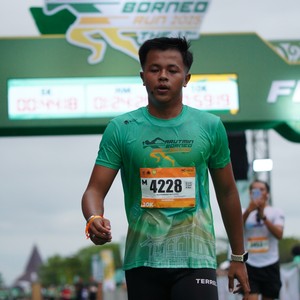 Race photo from ARUTMIN BORNEO RUN 2025