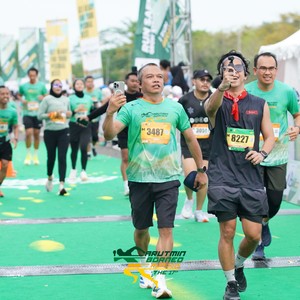 Race photo from ARUTMIN BORNEO RUN 2025