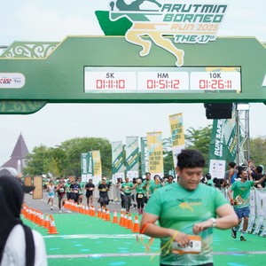 Race photo from ARUTMIN BORNEO RUN 2025