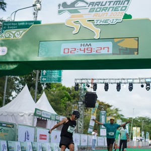 Race photo from ARUTMIN BORNEO RUN 2025
