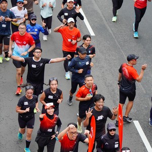 Race photo from FIRST SUNDAY RUN