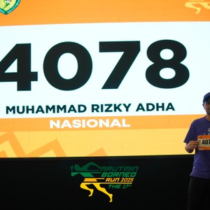Race photo from ARUTMIN BORNEO RUN 2025