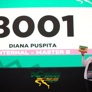 Race photo from ARUTMIN BORNEO RUN 2025