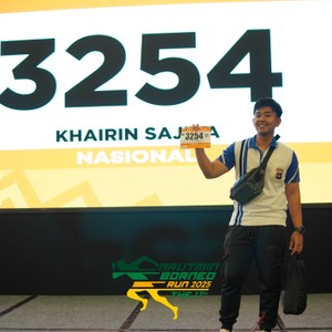 Race photo from ARUTMIN BORNEO RUN 2025