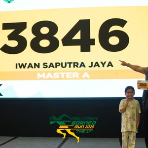 Race photo from ARUTMIN BORNEO RUN 2025