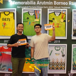 Race photo from ARUTMIN BORNEO RUN 2025