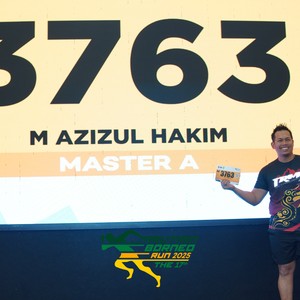 Race photo from ARUTMIN BORNEO RUN 2025
