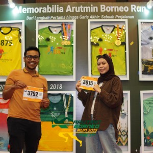 Race photo from ARUTMIN BORNEO RUN 2025