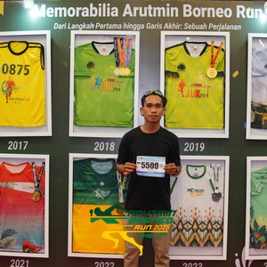 Race photo from ARUTMIN BORNEO RUN 2025