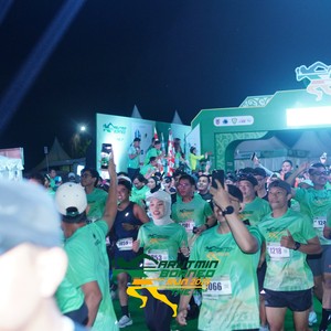 Race photo from ARUTMIN BORNEO RUN 2025