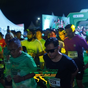 Race photo from ARUTMIN BORNEO RUN 2025