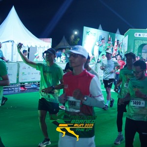 Race photo from ARUTMIN BORNEO RUN 2025