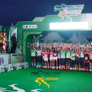 Race photo from ARUTMIN BORNEO RUN 2025