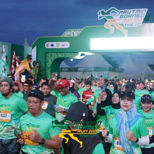 Race photo from ARUTMIN BORNEO RUN 2025