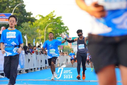 Race photo from Jabar Run 10K 2024