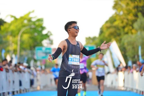 Race photo from Jabar Run 10K 2024