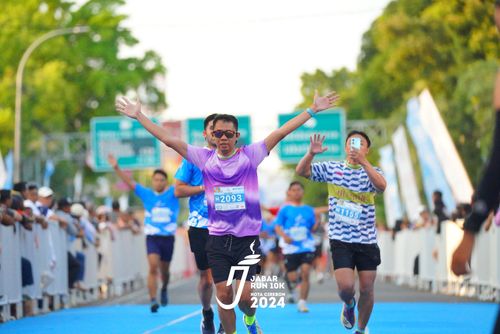 Race photo from Jabar Run 10K 2024