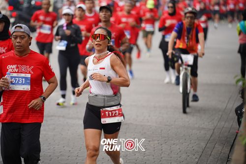 Race photo from ONE RUN 10K 2025