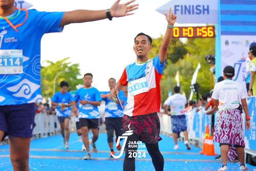 Race photo from Jabar Run 10K 2024