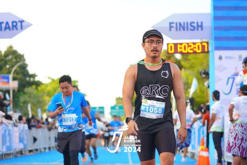 Race photo from Jabar Run 10K 2024