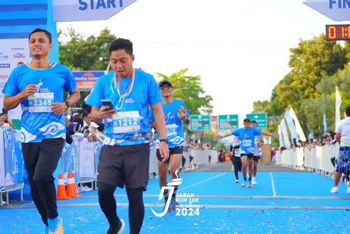 Race photo from Jabar Run 10K 2024
