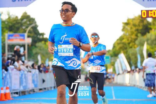 Race photo from Jabar Run 10K 2024