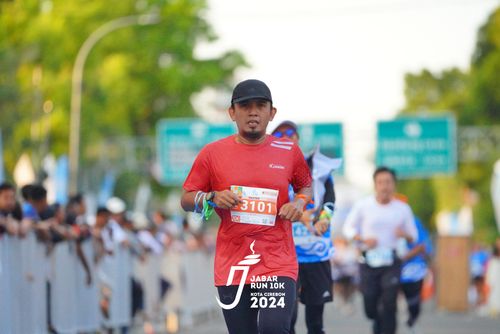 Race photo from Jabar Run 10K 2024