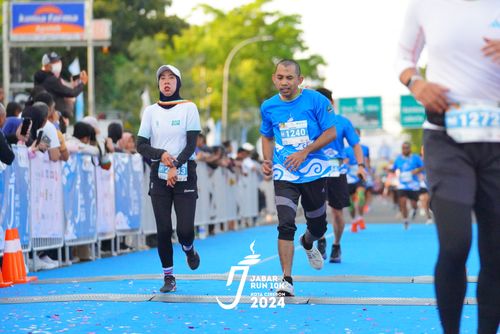Race photo from Jabar Run 10K 2024