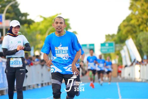 Race photo from Jabar Run 10K 2024