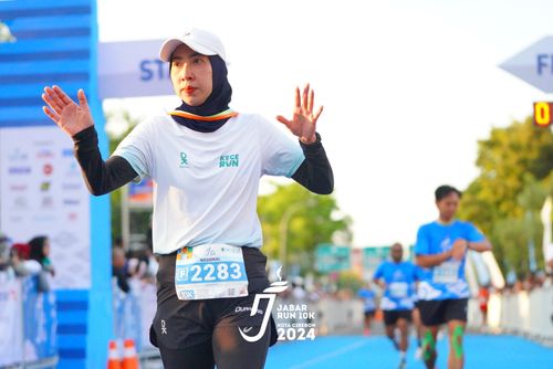 Race photo from Jabar Run 10K 2024