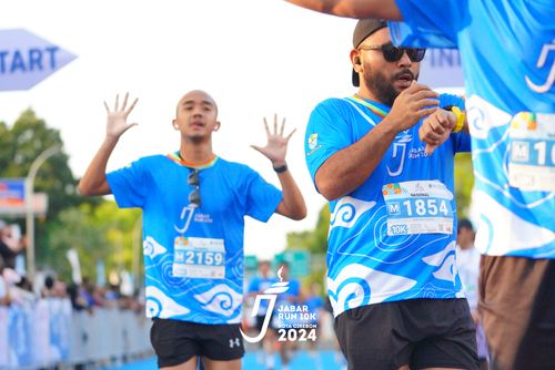 Race photo from Jabar Run 10K 2024