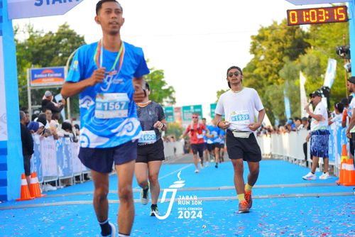 Race photo from Jabar Run 10K 2024