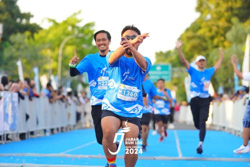 Race photo from Jabar Run 10K 2024